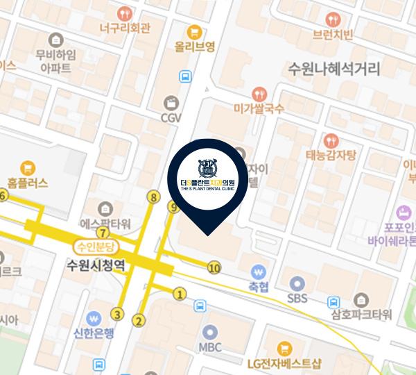 더에스플란트치과 약도